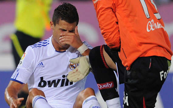 Cristiano Ronaldo, Dudu Aouate, Mallorca, Real Madrid (Getty Images)