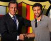 Javier Mascherano,Sandro Rosell (Getty Images)