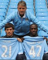 Jerome Boateng; Yaya Toure; David Silva, Manchester City (Getty Images)
