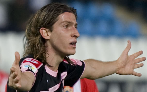 El brasileño Filipe Luis, lateral del Atlético de Madrid (Getty Images)