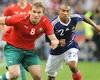 Euro 2012 : Sergey Kornilenko (Belarus) vs Gael Clichy (France) - (Panoramic)