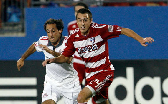 Nick LaBrocca, Toronto FC; Eric Alexander, FC Dallas; MLS (Getty Images)