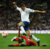 EURO 2012: James Milner, England-Bulgaria, (Getty Images)