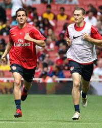 Cesc Fabregas and Thomas Vermaelen, Arsenal (Getty Images) 