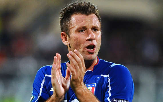 Antonio Cassano, Italy (Getty)