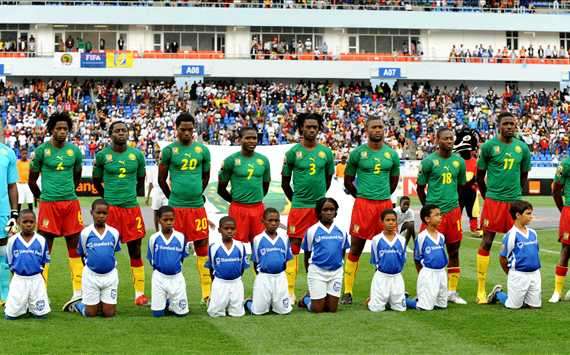 Cameroon lineup (Getty Images)
