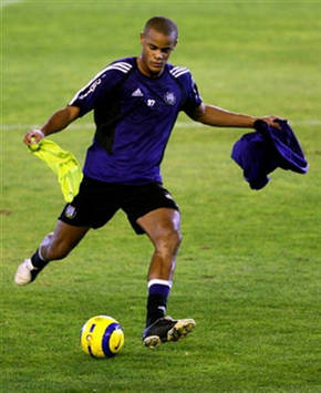 Vincent Kompany of Anderlecht (AFP)