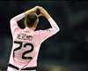 Ilicic del Palermo festeggia dopo la rete siglata contro la Juventus (Getty Images)