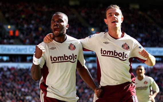 EPL : Darren Bent - Jordan Henderson , Liverpool vs Sunderland (Getty Images)