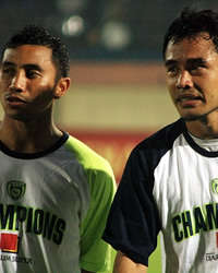 Firman Utina & Ponaryo Astaman - Sriwijaya FC Palembang (GOAL.com/Aang Kurniawan)