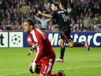UEFA Champions League: Ibrahimovic scores 1-1, Ajax - AC Milan (PRO SHOTS)