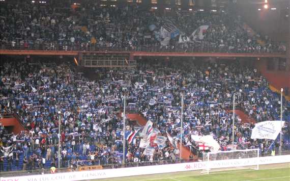 I tifosi della Sampdoria a Marassi (Goal.com)