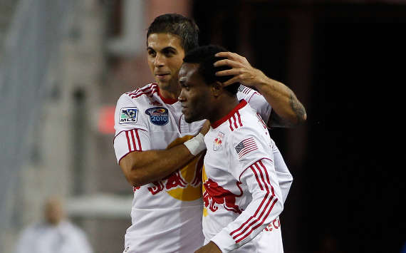 Dane Richards, Carlos Mendes, New York Red Bulls, MLS (Getty Images)