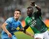 Ligue 1 : Cesar Azpilicueta (Olympique de Marseille) vs Bakary Sako (AS Saint-Etienne) - (Panoramic)