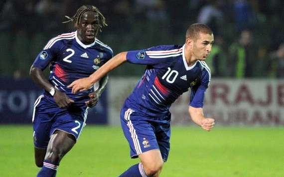 Euro 2012 : Bacary Sagna & Karim Benzema (France) - (Panoramic)
