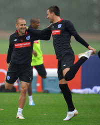 Joe Cole & John Terry - Inggris (Getty Images)