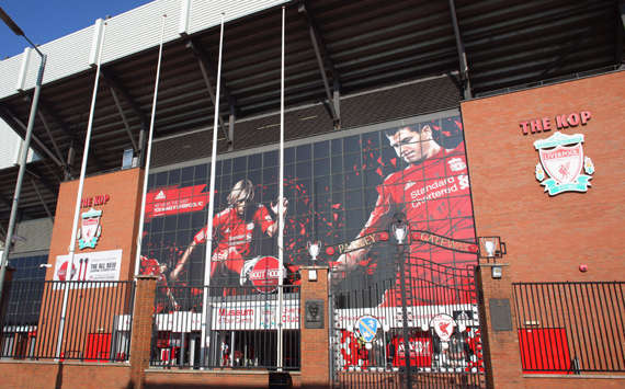 The Paisley Gateway of Anfield at Liverpool Football Club(Getty Images)