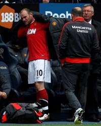 EPL,Wayne Rooney,Manchester United vs Bolton Wanderers(Getty Images)