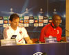 Massimiliano Allegri & Clarence Seedorf - Milan (Goal.com) Massimiliano Allegri & Clarence Seedorf - Milan (Goal.com)