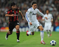 Rino Gattuso - AC Milan & Mesut Ozil - Real Madrid (Getty Images)