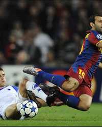  Javier Mascherano; Martin Vingaard, Barcelona, Copehagen (Getty Images)