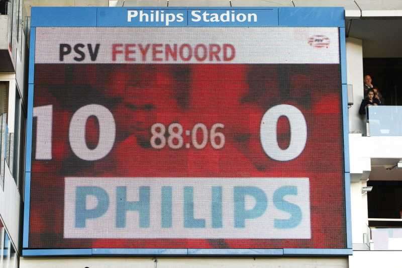 PSV - Feyenoord: 10-0 (PROSHOTS)
