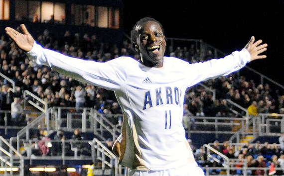 Darren Mattocks, University of Akron (Ernie Aranyosi)