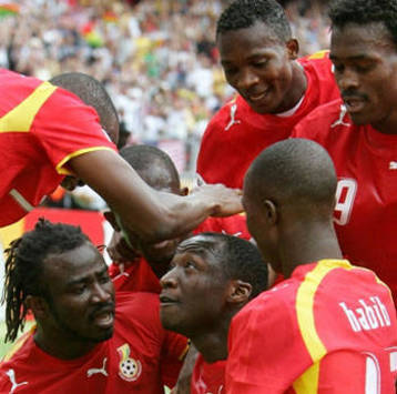 Ghana celebration (AFP)