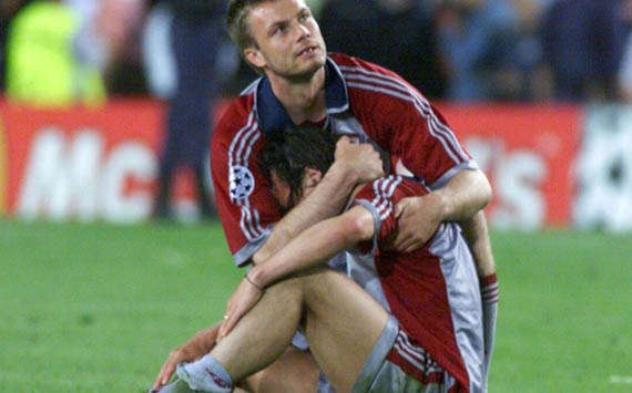 Champions League-Finale 1999: Bayern München ist am Boden (Getty Images)