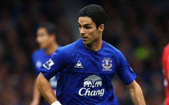 Mikel Arteta of Everton(Getty Images) 