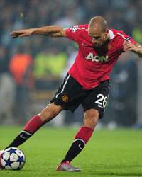 Champions League : Gabriel Obertan , Bursapor Kulubu vs Manchester United (Getty Images) 