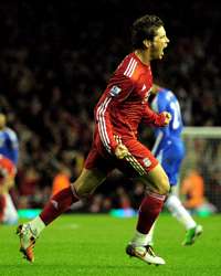 Fernando Torres & Raul Meireles - Liverpool (Getty Images) 
