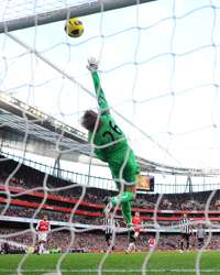EPL : Tim Krul ,  Arsenal vs Newcastle United(Getty images) 