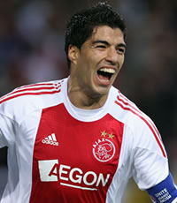 Luis Suarez, Ajax (Getty Images)