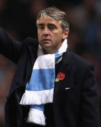 Premier League: Roberto Mancini, Manchester City (Getty Images)