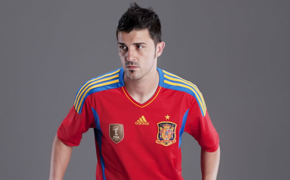 David Villa, Spain (Adidas)
