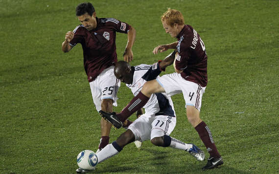 Jeff Larentowicz, Pablo Mastroeni, Colorado Rapids; Kheli Dube, New England Revolution; MLS (Getty Images)