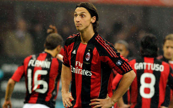 Serie A, Milan and Fiorentina, Zlatan Ibrahimovic, (Getty Images)