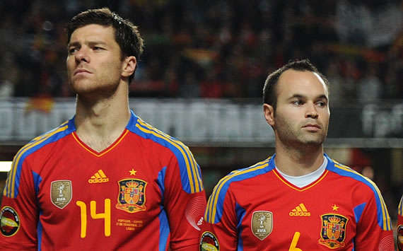 Xabi Alonso has labelled England as one of the favorites for Euro 2012 ahead