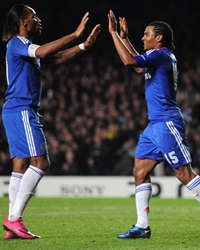 UEFA Champions League: Florent Malouda, Didier Drogba, Chelsea (Getty Images)