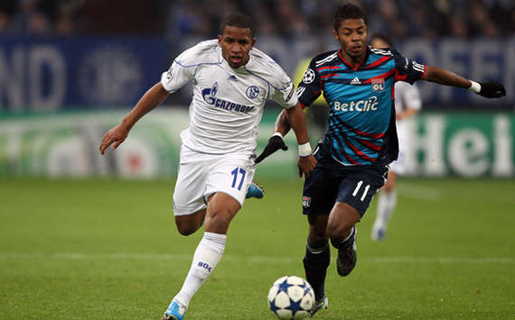 Champions League: Schalke 04 - Olympique Lyon, Farfan, Bastos (Getty Images)