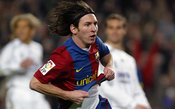 Lionel Messi, Barcelona, Real Madrid, 2007 (Getty Images)