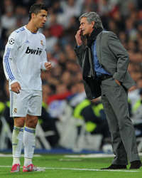 Cristiano Ronaldo & Josè Mourinho - Real Madrid (Getty Images)