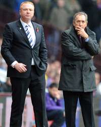 Gerard Houllier - Alex McLeish , Aston Villa vs Birmingham City (Getty Images) 