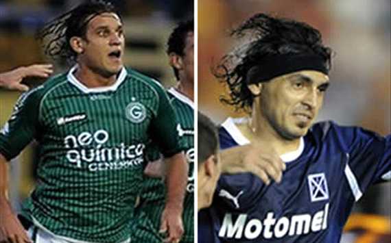 Rafael Moura (Goias) - Andres Silvera (Independiente)