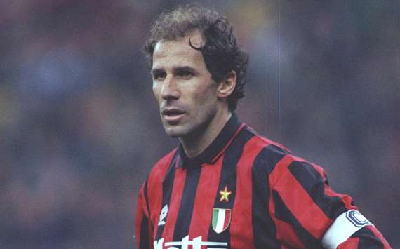 Franco Baresi of AC Milan (Getty Images) 