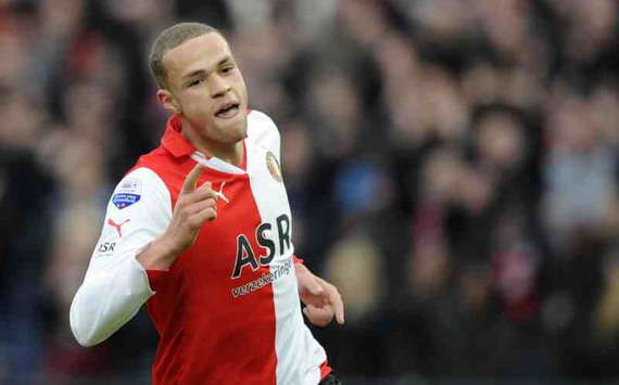 Luc Castaignos, Feyenoord - Excelsior (PROSHOTS)