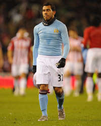 Carlos Tevez - Manchester City (Getty Images)