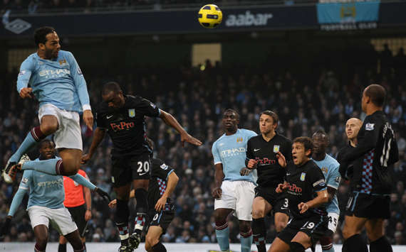 EPL,Joleon Lescott,Manchester City vs Aston Villa(Getty Images)