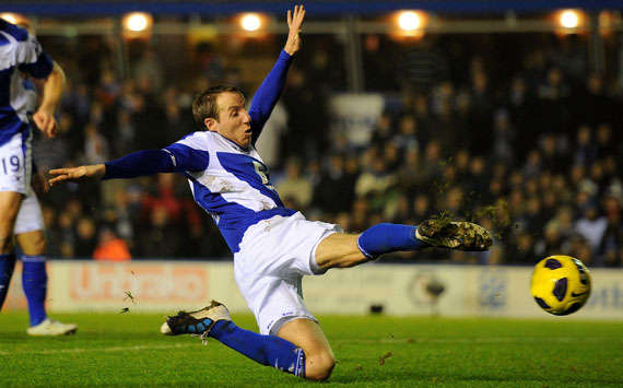 Lee Bowyer scores a late equaliser for Birmingham City against Manchester United (Getty Images)